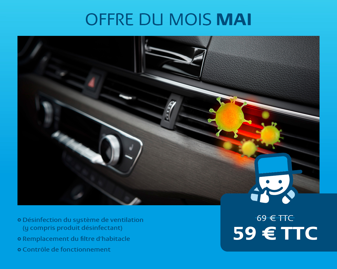 Offre du mois de mai